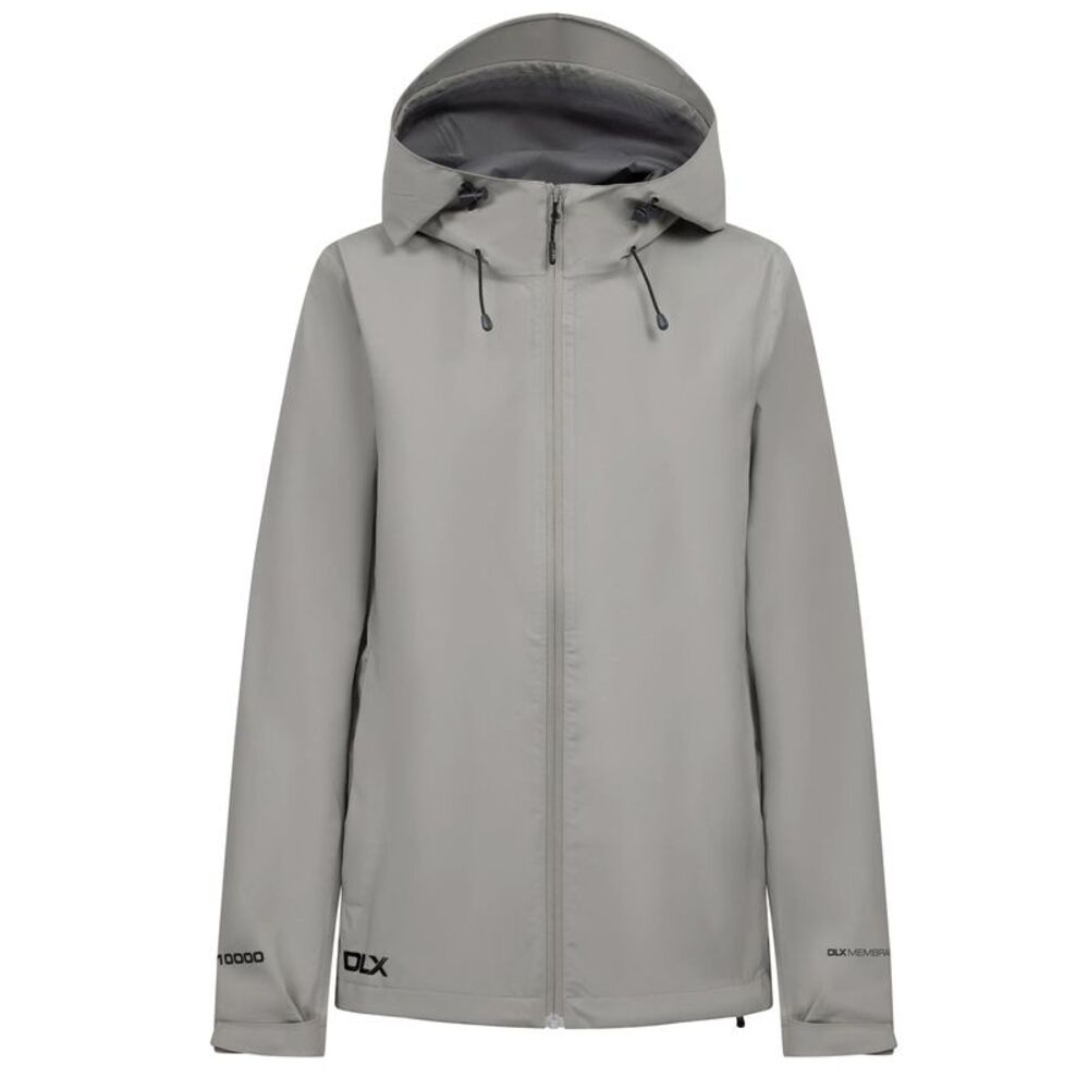 Trespass Womens/Ladies Lossie Waterproof Jacket / Greystone